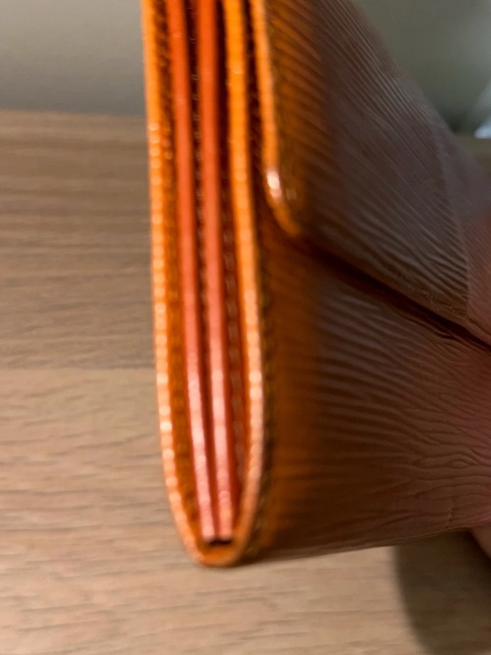 Brown Louis Vuitton Epi Wallet